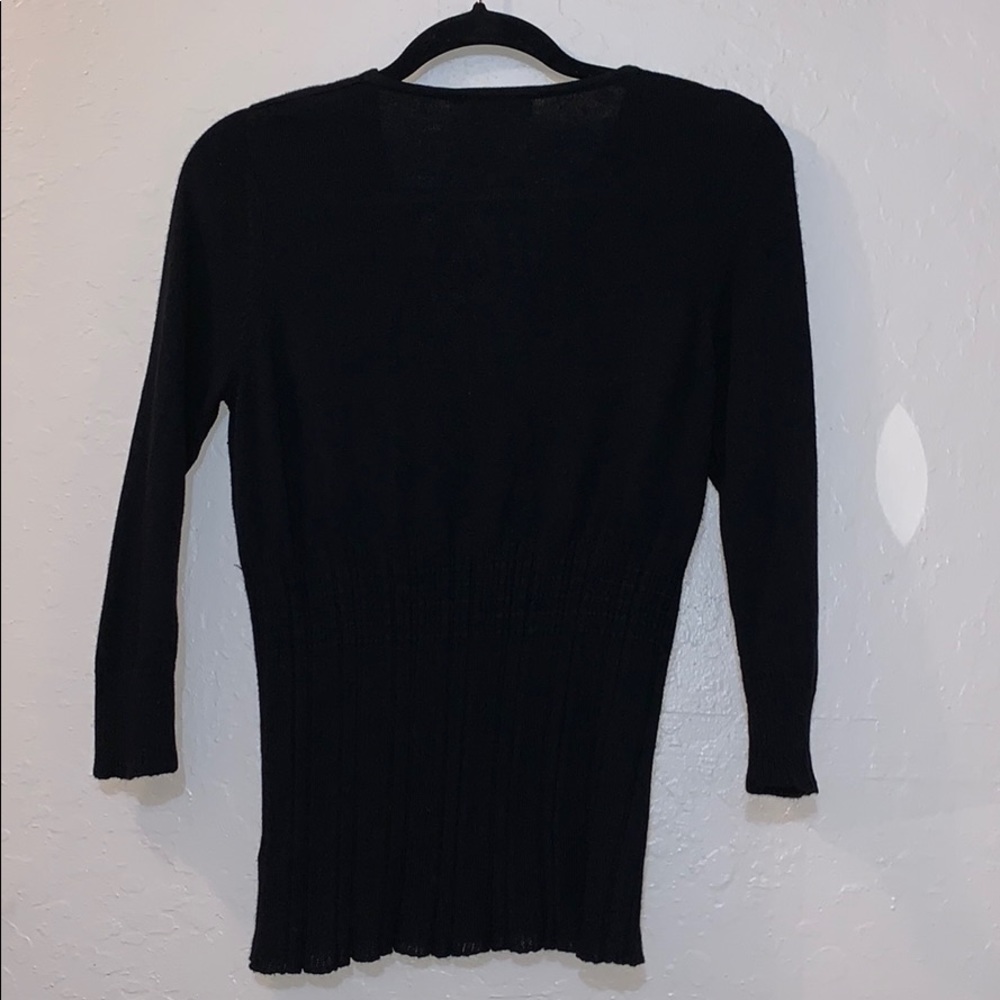 Calvin Klein 3/4 sleeve knit blouse - Picture 7 of 9